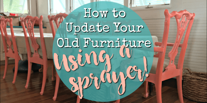 How to Spray Paint furniture