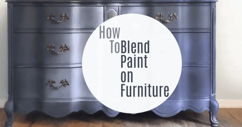 How To Blend Chalk Paint 