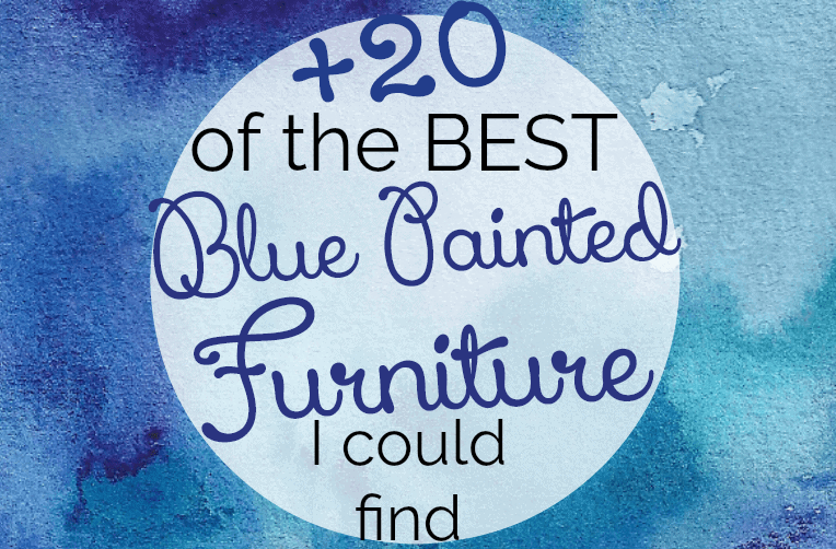 Blue Painted Furniture