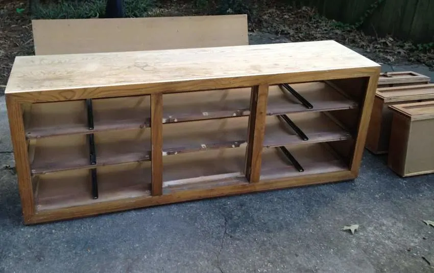 How to Create the Perfect Media Center (from an Old Dresser) Grab a cruddy old dresser-maybe one missing drawers or really needs to be re-imagined! and take a look at how to create a custom media stand you will love!