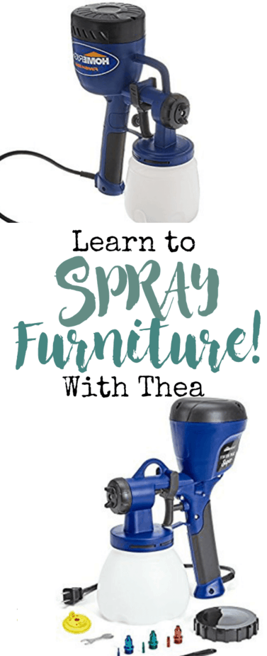 Learn how to set up and flawlessly apply a spray finish using your favorite water based paint!