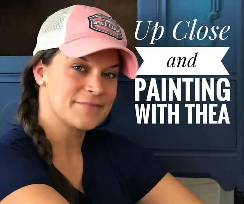 Up Close and Painting With Thea
