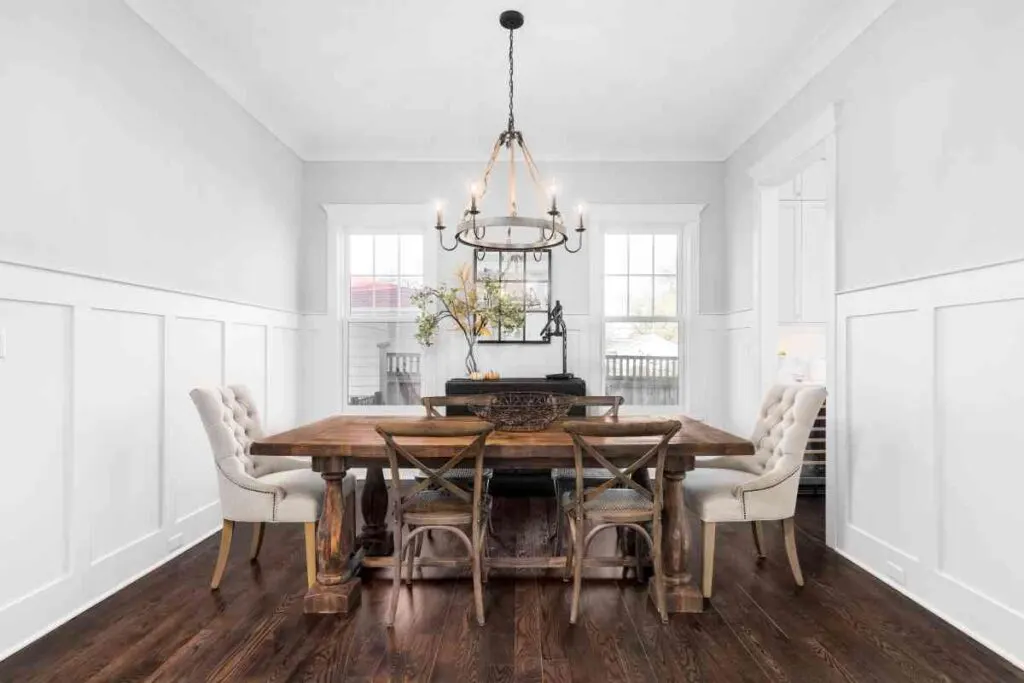 Rustic Glam Dining Room