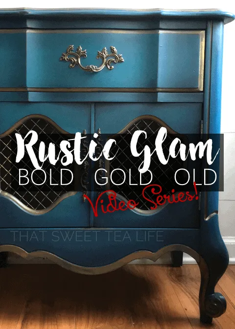 Furniture Painting Guide Rustic Glam