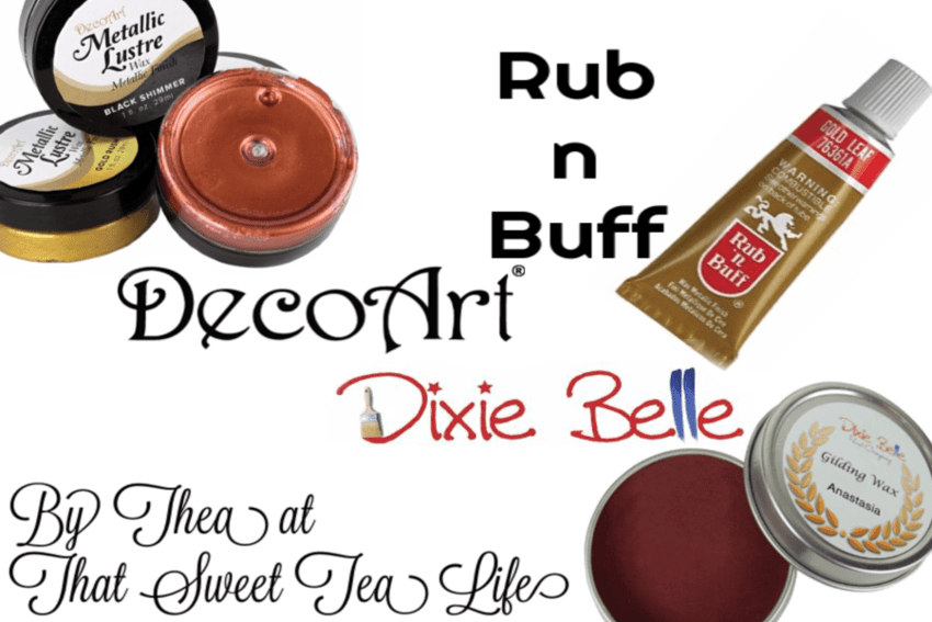 decorative gilding wax comparison
