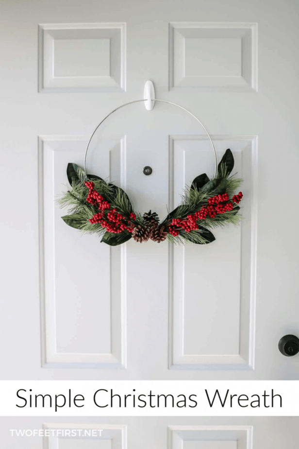 front door christmas decorations