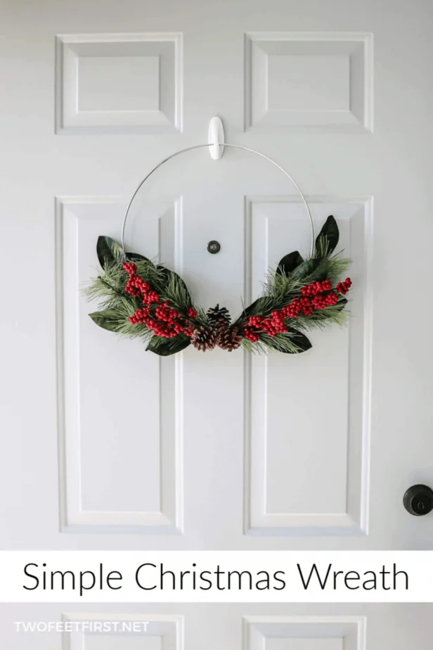 front door christmas decorations