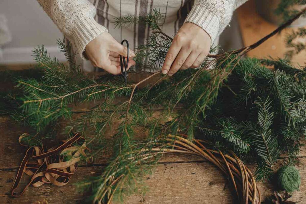 DIY Christmas wreath