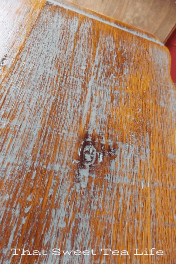 Dixie Belle Paints Voodoo gel stain | Rustic paint finish on an old wash stand | gel stain driftwood look | Antique Wash Stand Makeover | furniture makeover | painted furniture | chalk painted furniture | green furniture | refurbished furniture | home decor | home decor ideas | painted dressers