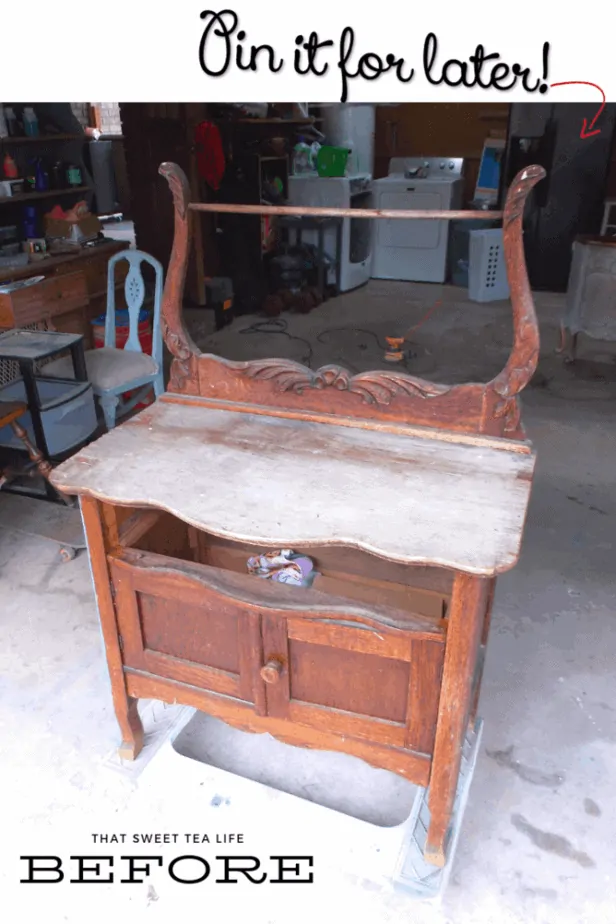 Antique Wash Stand refurbished and made like new again with Dixie Belle Paint!
Green Furniture Makeover | Chalk Painted Furniture | Mint Green Paint | Dixie Belle Painted Furniture | Distressed Furniture | Hand Painted Furniture | Painted Antique Furniture | Furniture Makeover