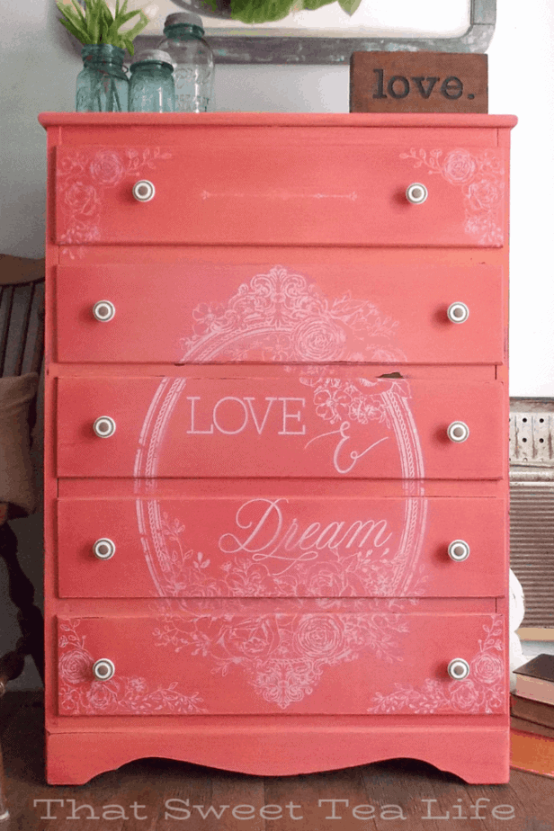 how to paint furniture -Best Coral Paint Colors