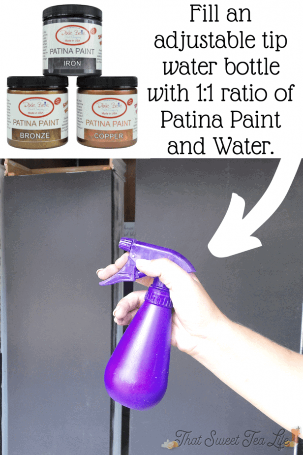 Using Patina Paint to create a dramatic look on my photography studio backdrop!
