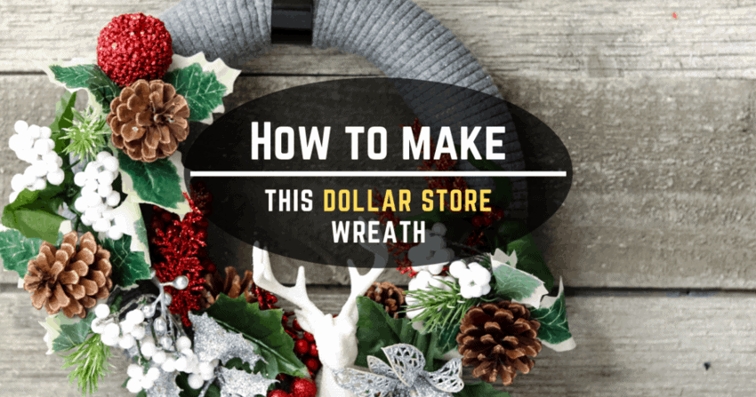 Dollar Store Wreath