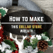 Dollar Store Wreath