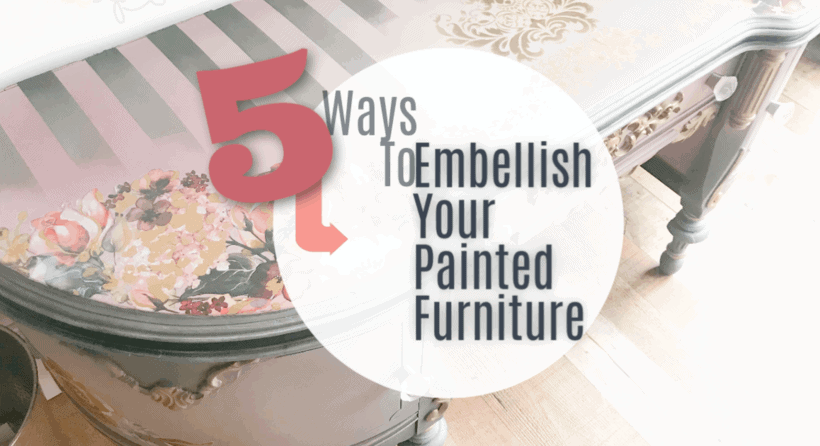 Painted Furniture Embellishments
