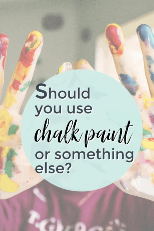 Why use chalk paint vs regular paint