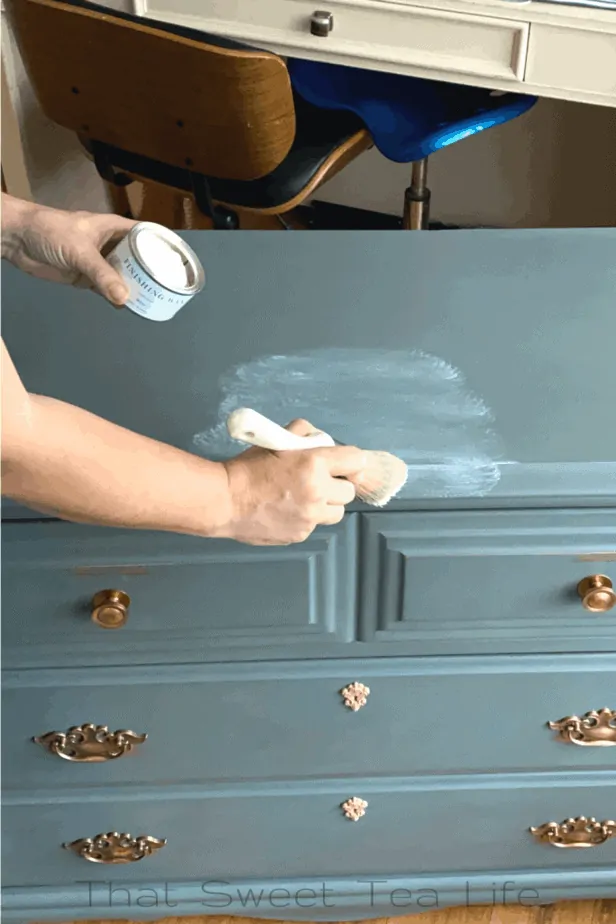 Jolie Paint and White Wax