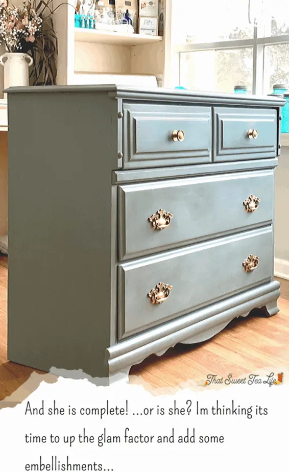 Jolie Paint Legacy Gray Dresser