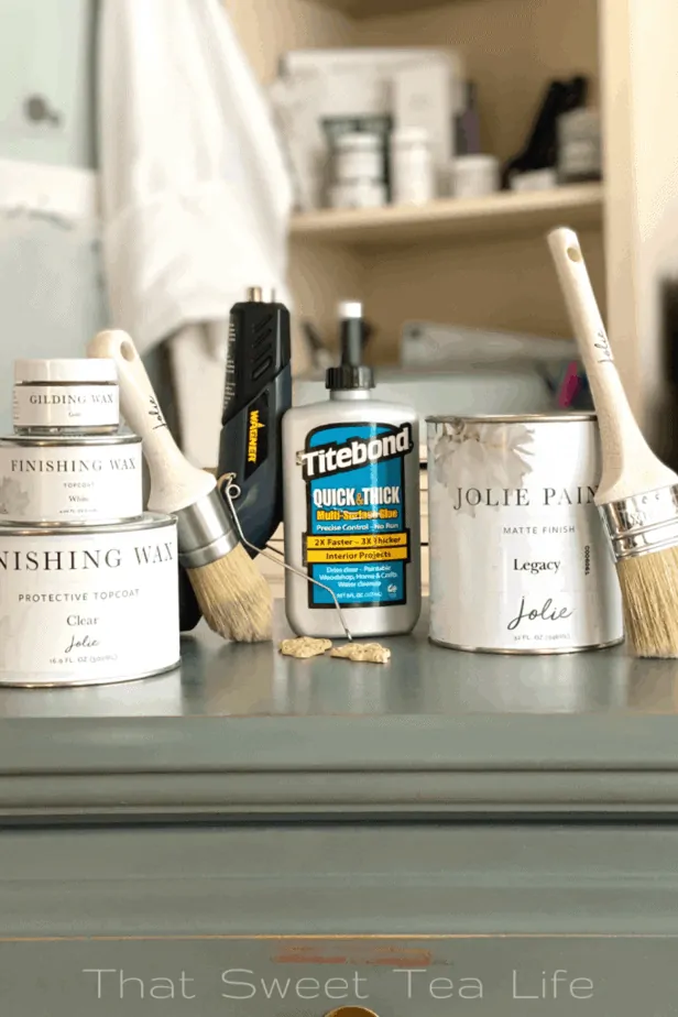 Jolie Paint Dresser Makeover Products