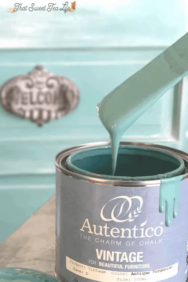 Autentico Vintage Paint: Antique Turquoise