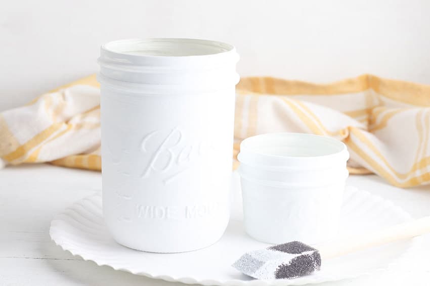 painted mason jar 