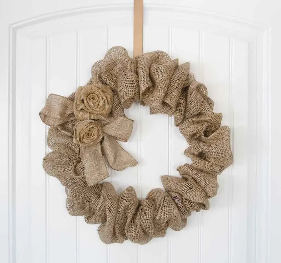Burlap Wreath