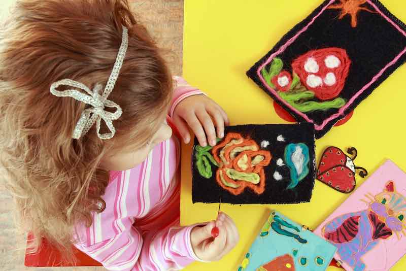 Easy Yarn Crafts for Kids