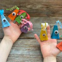Egg Carton Halloween Crafts