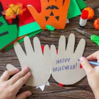 Halloween Handprint Crafts For Kids