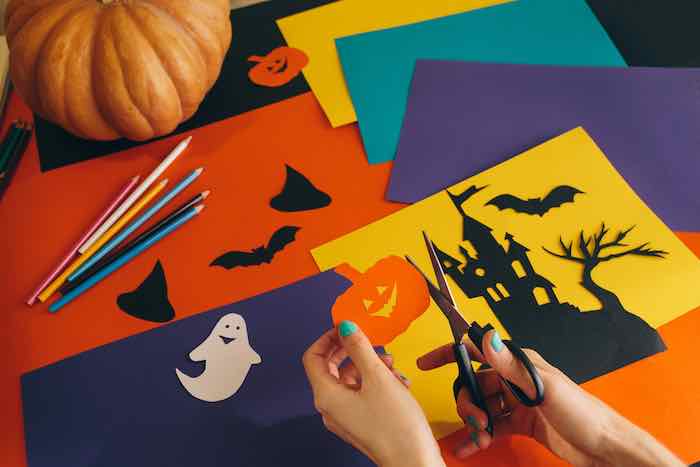 Halloween Paper Crafts For Kids 