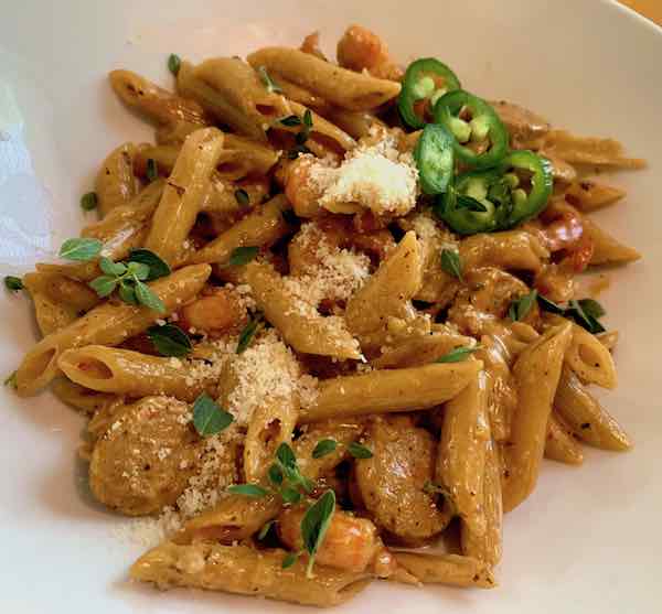 One Pot Creamy Cajun Pasta