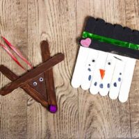 Popsicle stick ornaments