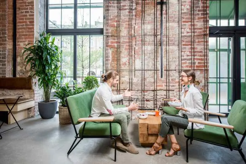 Seafoam Green Office Accents