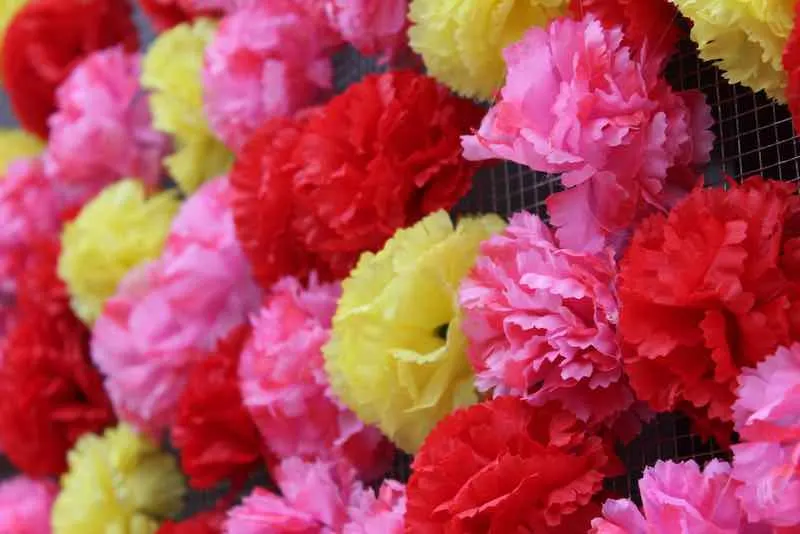 Tissue Paper Crafts - Flowers