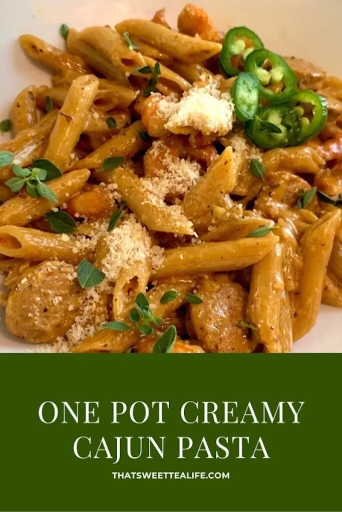 Creamy Cajun Pasta Pin