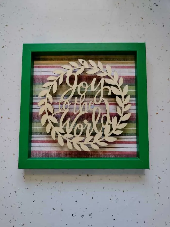 assembling your 3D holiday sign