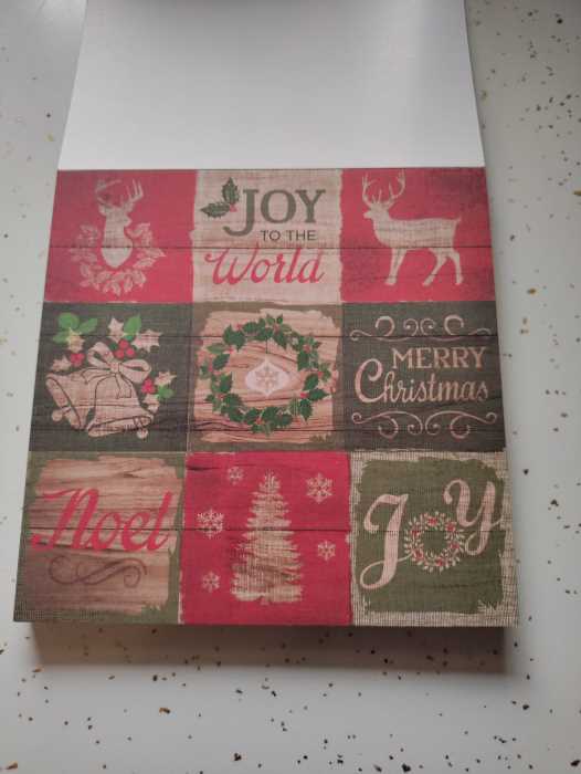 scrapbook sheet with multiple mini pictures on it