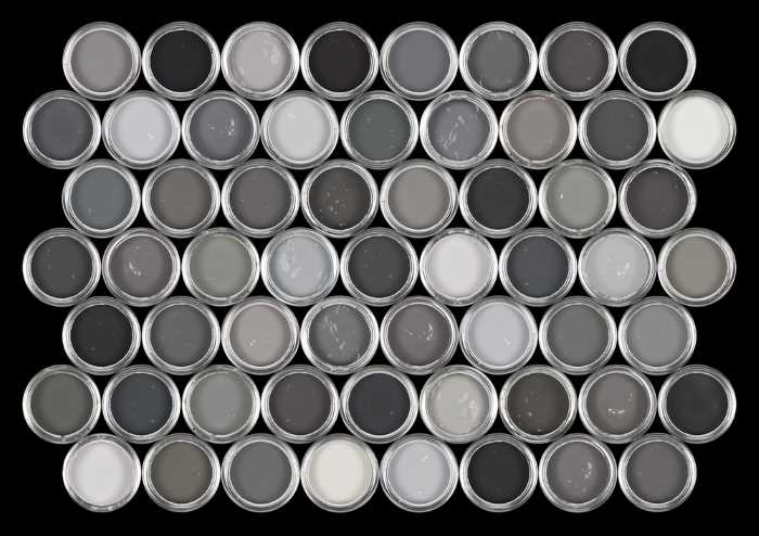 shades of gray chalk paint