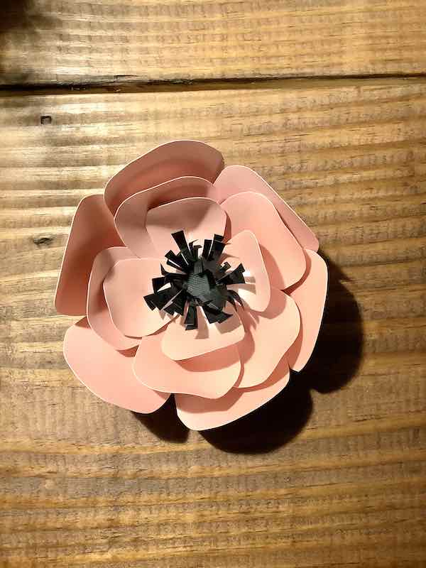 Finished Paper Flower