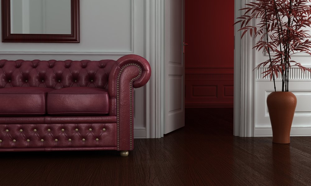 painted leather furniture