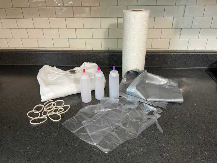 tie dye supplies