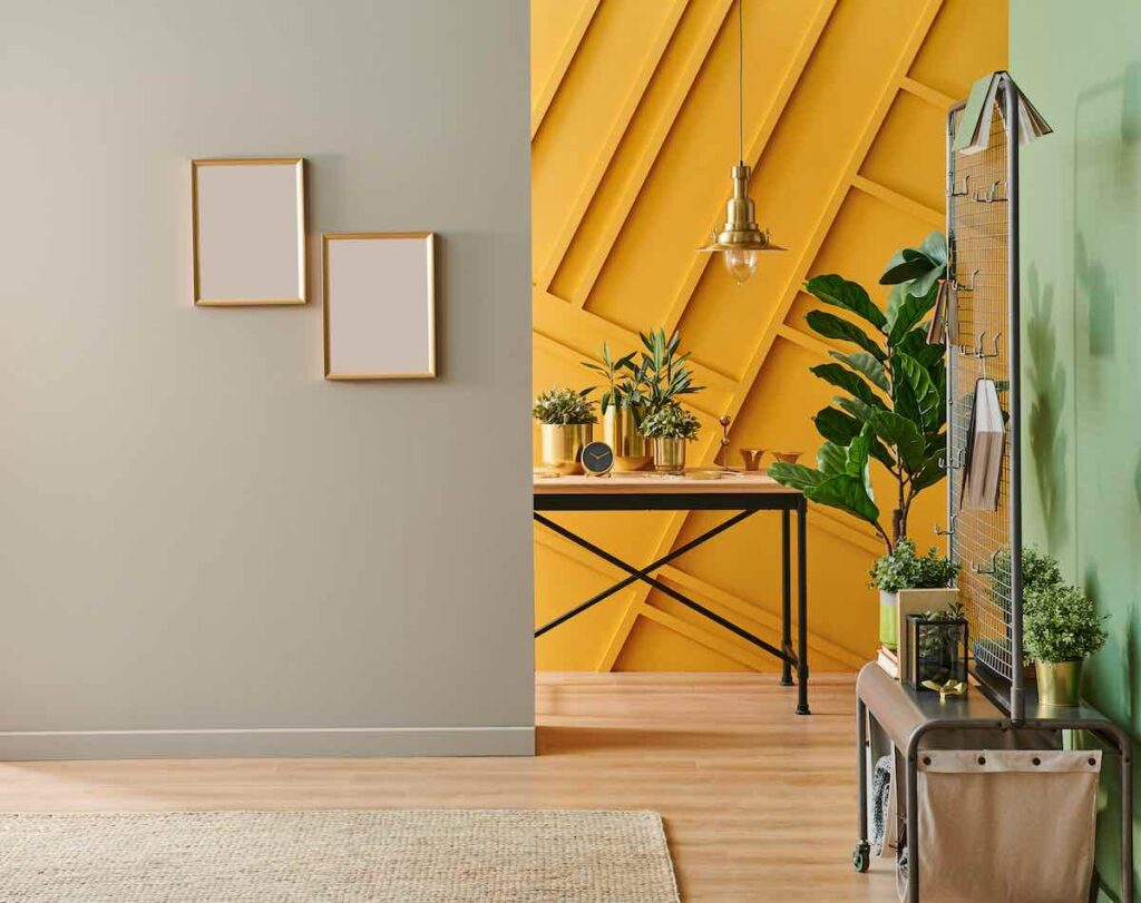 Accent wall
