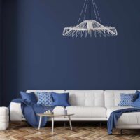 Blue and White Living Room Decorating Ideas