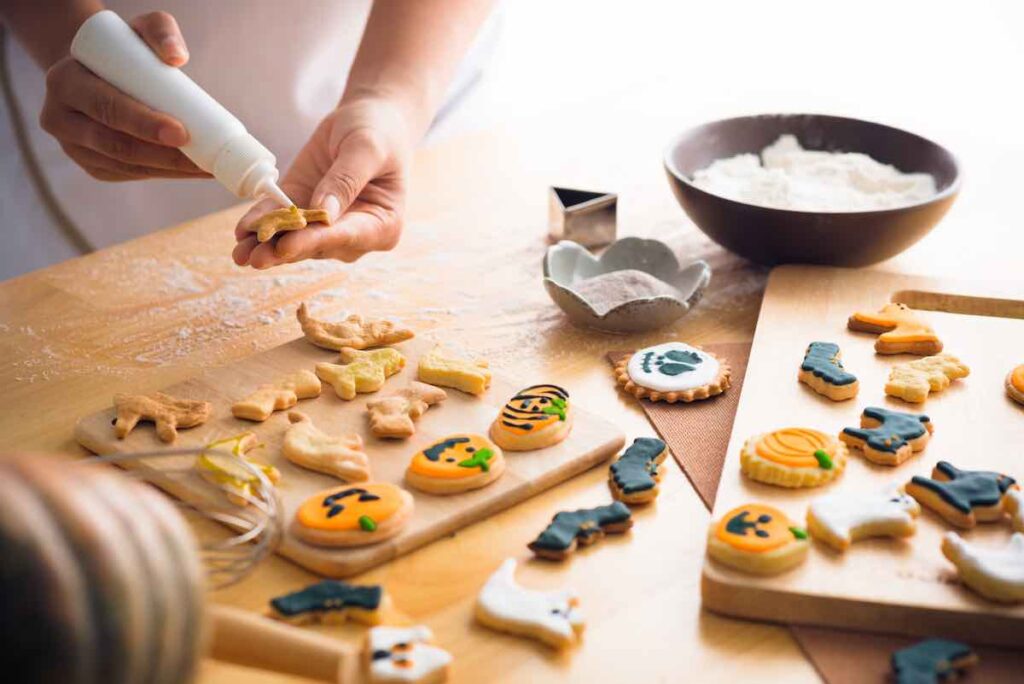 Halloween cookies
