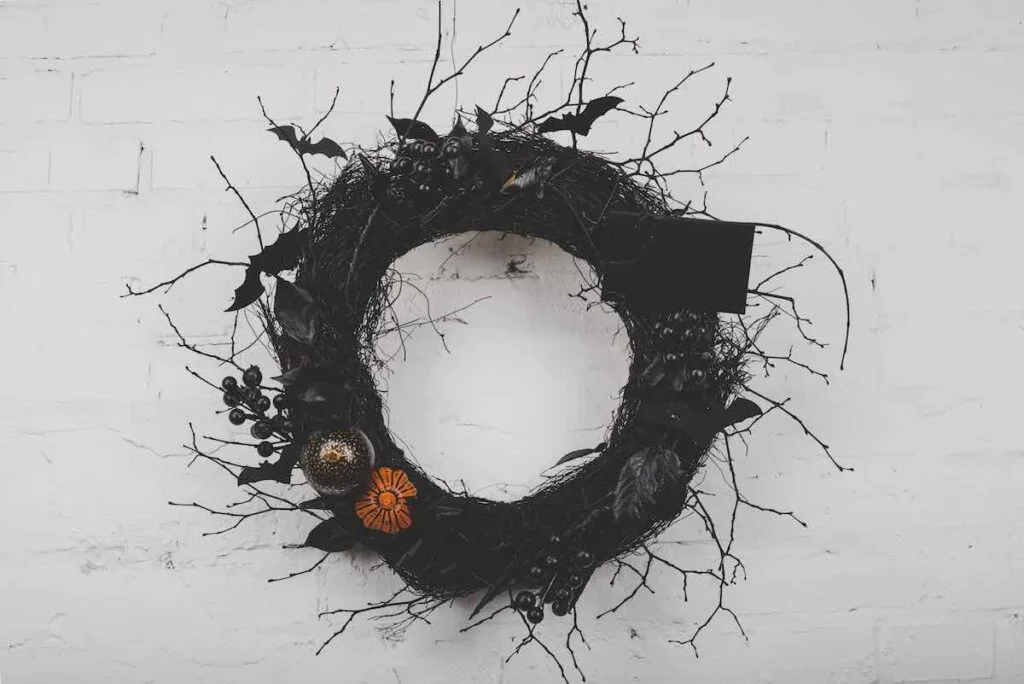 Halloween wreath