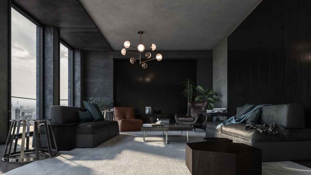 Long living room decor