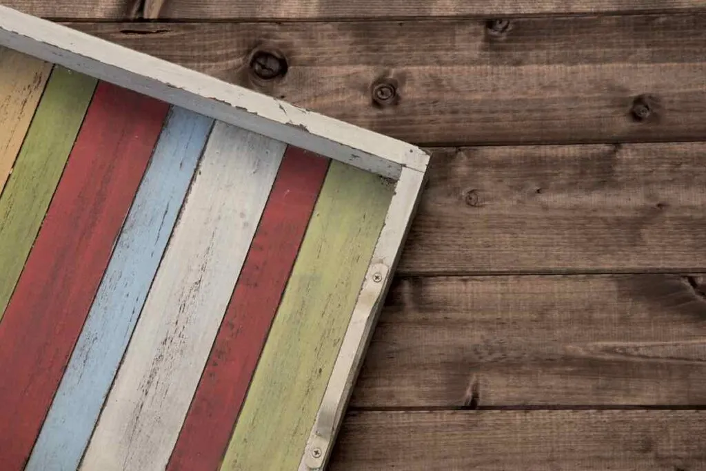 Scrap wood serving tray