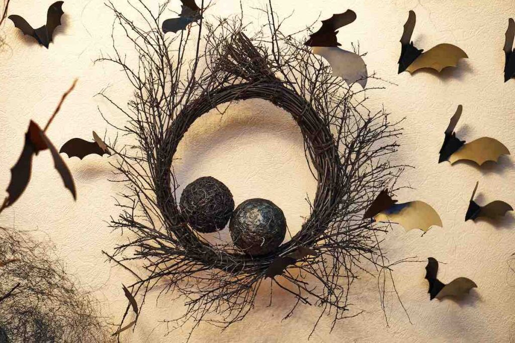 Halloween wreath