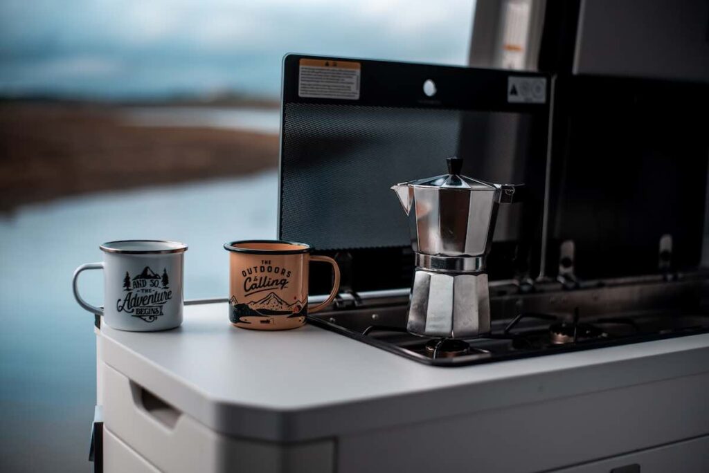 RV coffee nook