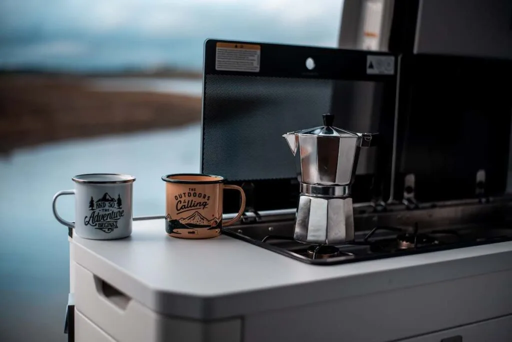 RV coffee nook